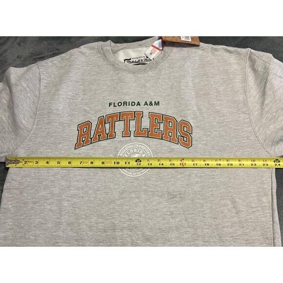 XL Mitchell & Ness Florida A&M Rattlers NCAA Classic Arch Crewneck - Picture 5 of 6